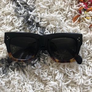 Celine two tone gradient cat eye sunnies